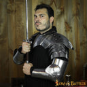 15th century arm armour, vambraces, 1.6 mm