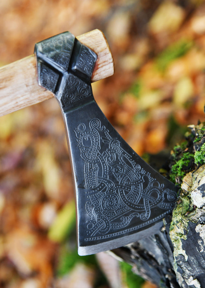 Viking Mammen axe, semi-sharp