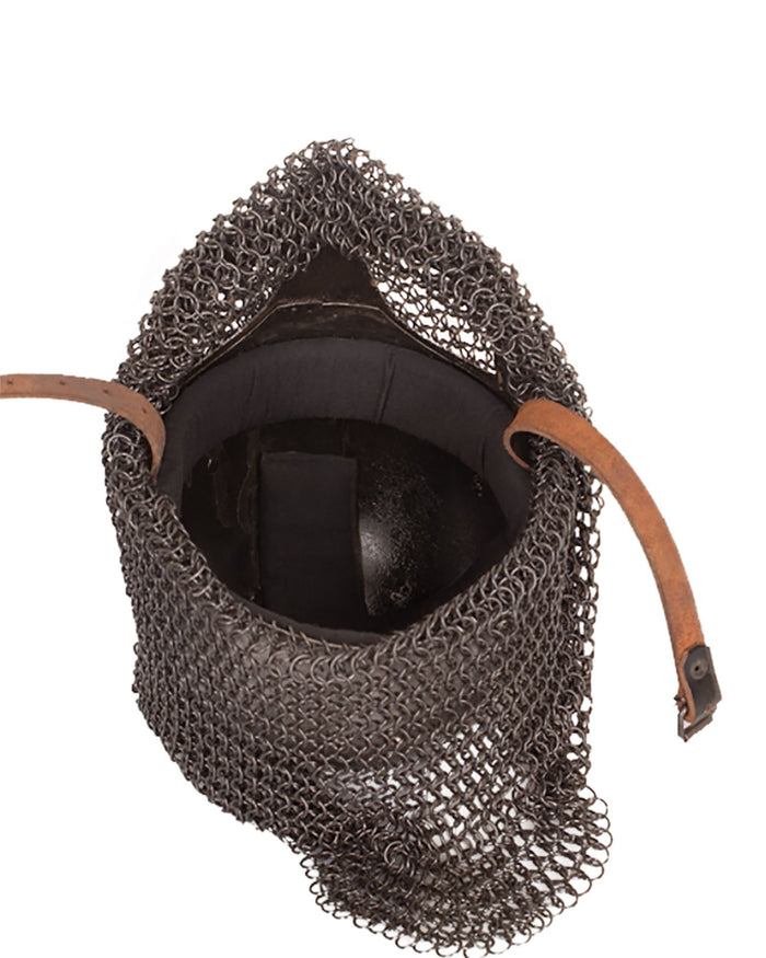 Ulfrik Viking helmet with aventail, 1-1.2 mm