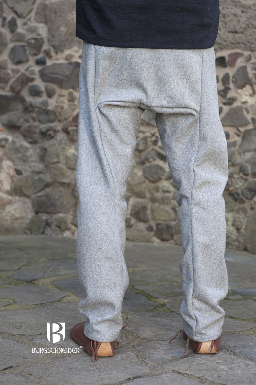 Thorsberg trousers Fenris, wool blend, grey