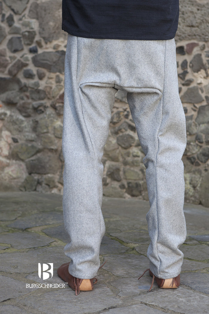 Thorsberg trousers Fenris, wool blend, grey