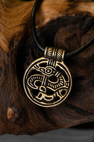 9th century Birka amulet, bronze