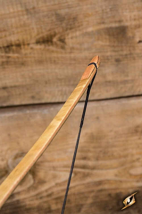 Longbow junior, light wood, 24-26 lbs