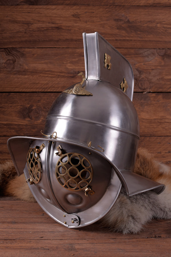 Thraex gladiator helmet, 1-1.2 mm