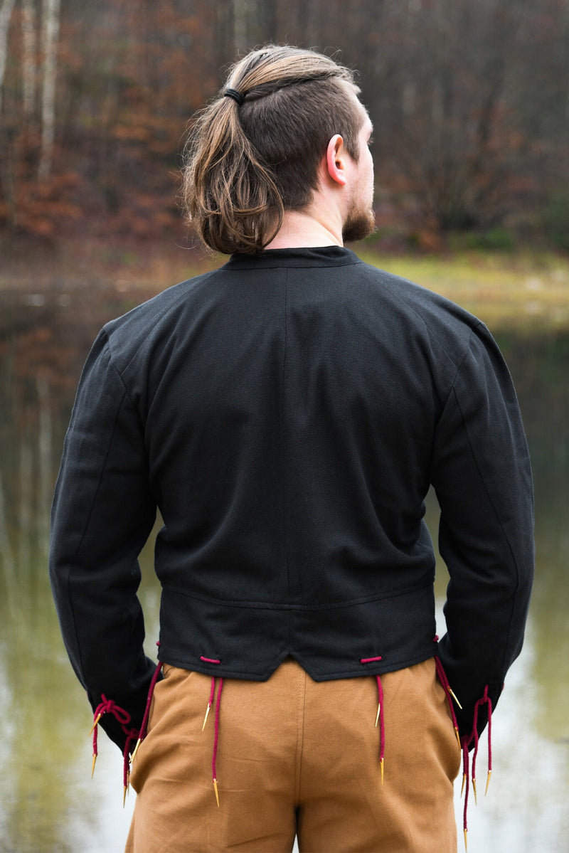 Arming doublet del XV secolo Bernhard, nero