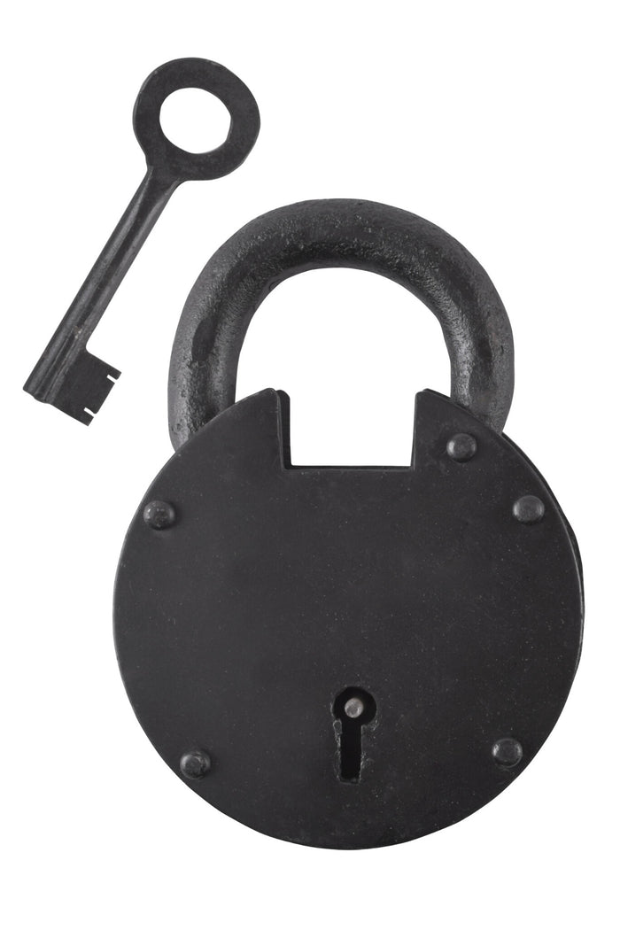 Round padlock