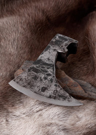 Viking bearded axe blade skeggox, 19 cm, type B, semi-sharp