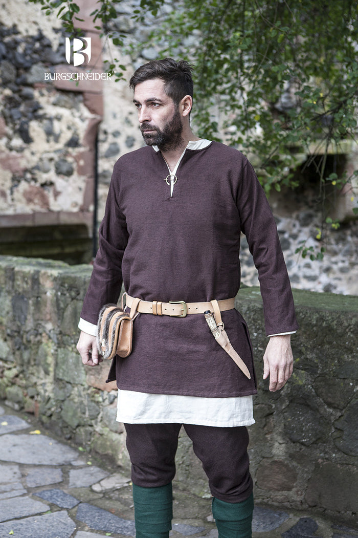 Viking tunic Erik, brown