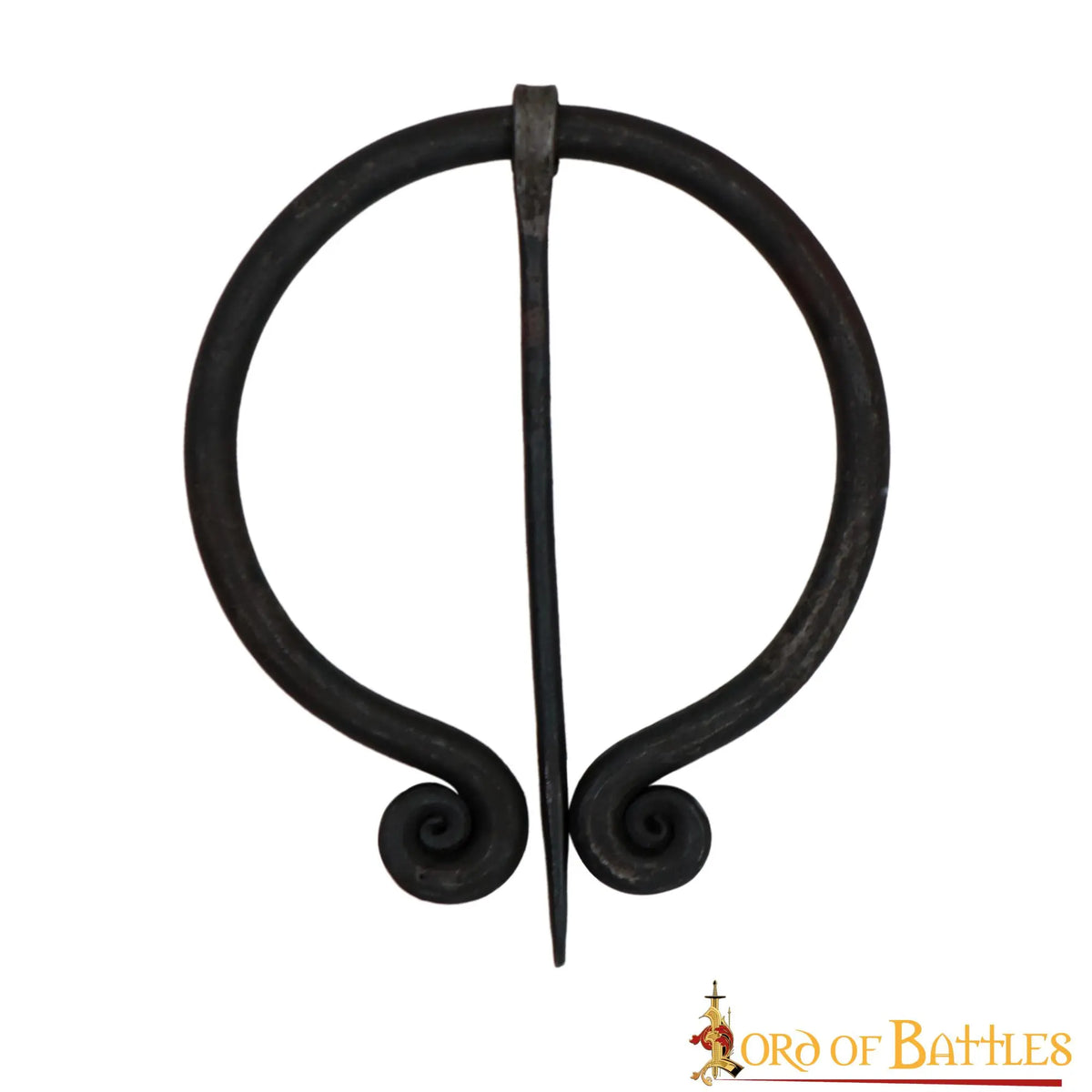 Horseshoe fibula with spirals, iron