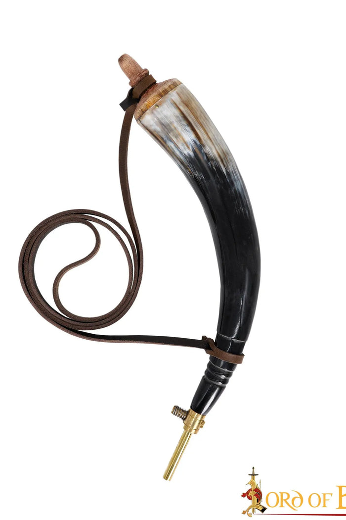 Luxury powder horn