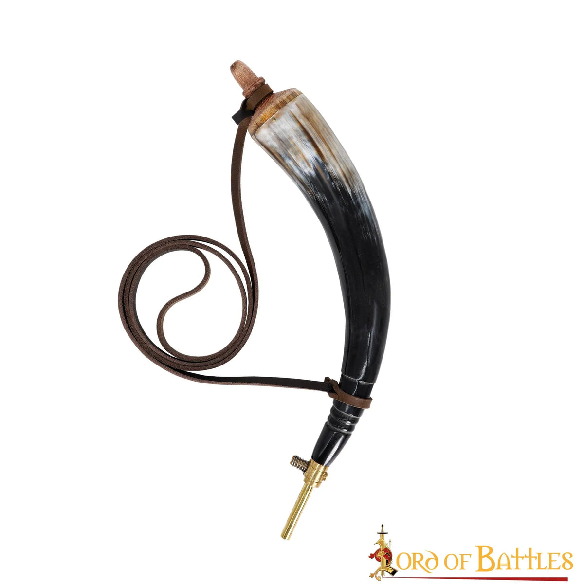 Luxury powder horn