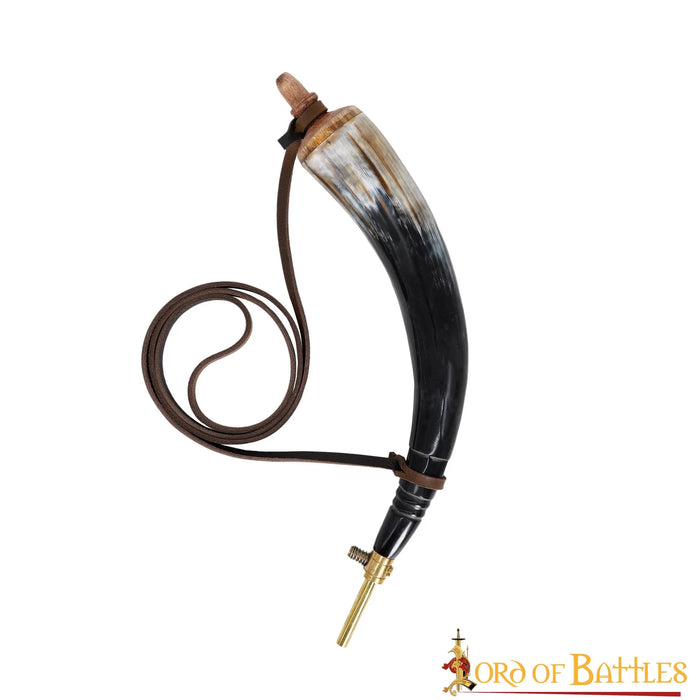 Luxury powder horn