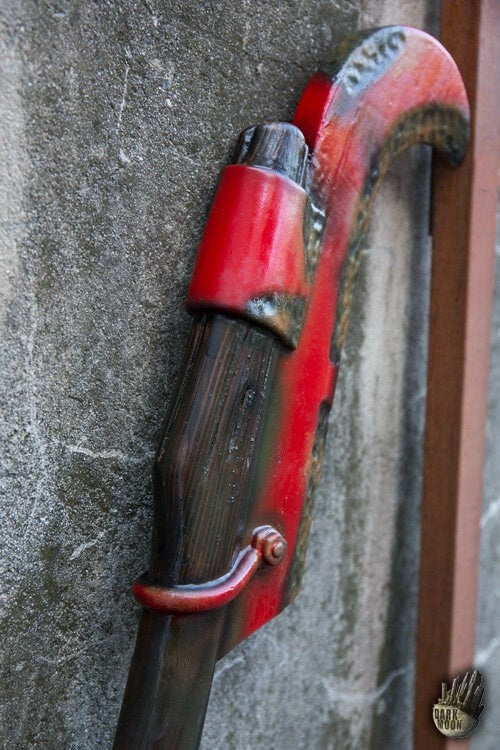 LARP bush hook, red