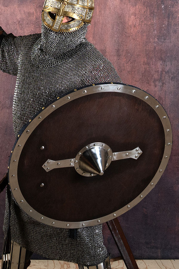 Wooden Viking shield Hvitserk