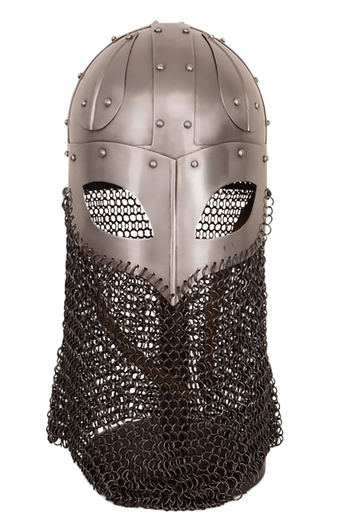Ulfrik Viking helmet with aventail, 1-1.2 mm