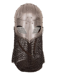 Ulfrik Viking helmet with aventail, 1-1.2 mm
