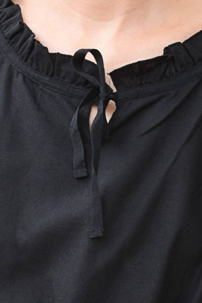 Renaissance blouse Anne, black