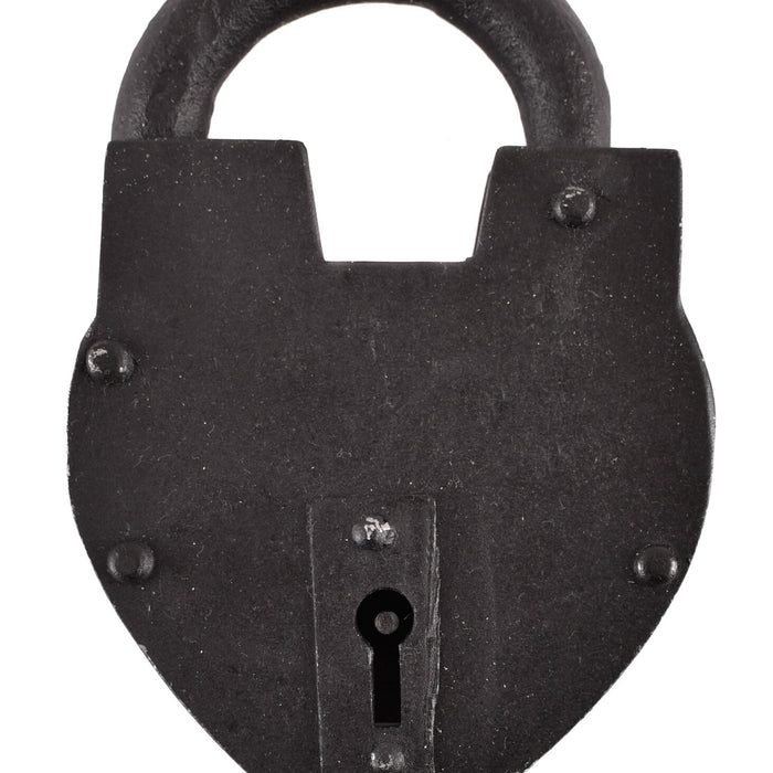 Historical heart-shaped padlock