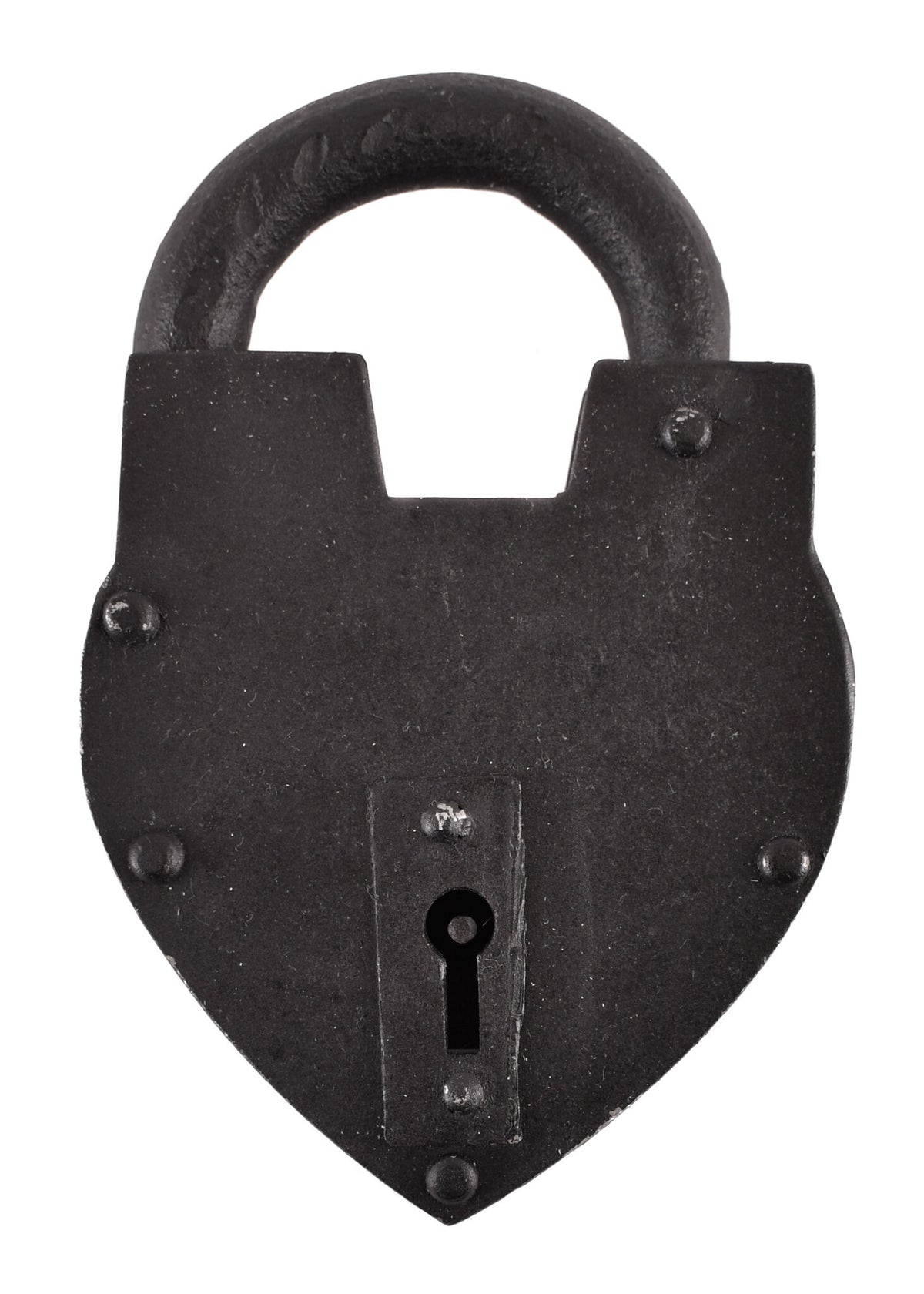 Historical heart-shaped padlock
