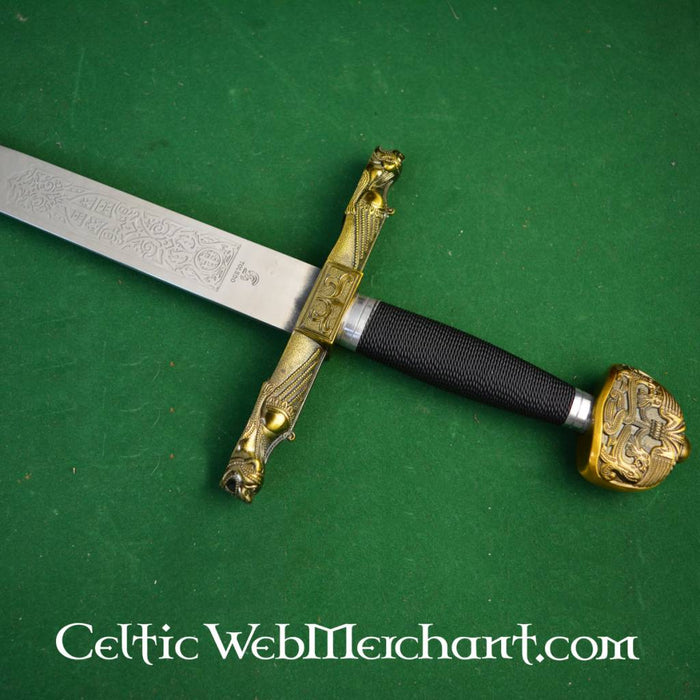 Charlemagne sword, semi-sharp