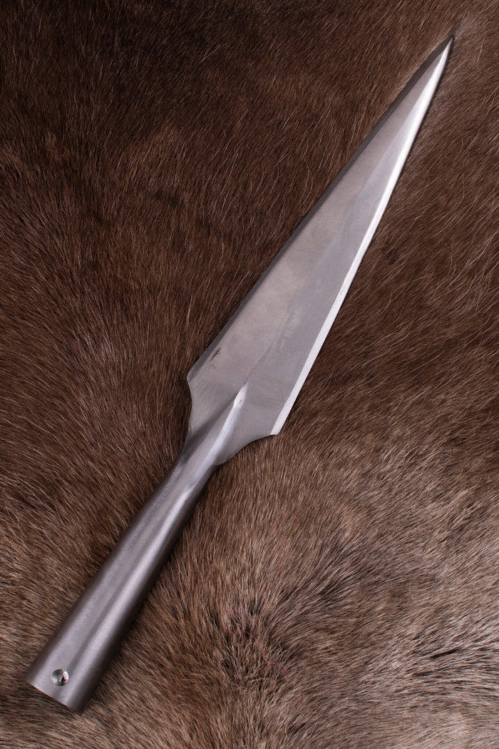 Medieval Spearhead, approx. 40 cm, semi-sharp