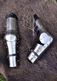15th century vambraces, arm armour, 1.6 mm