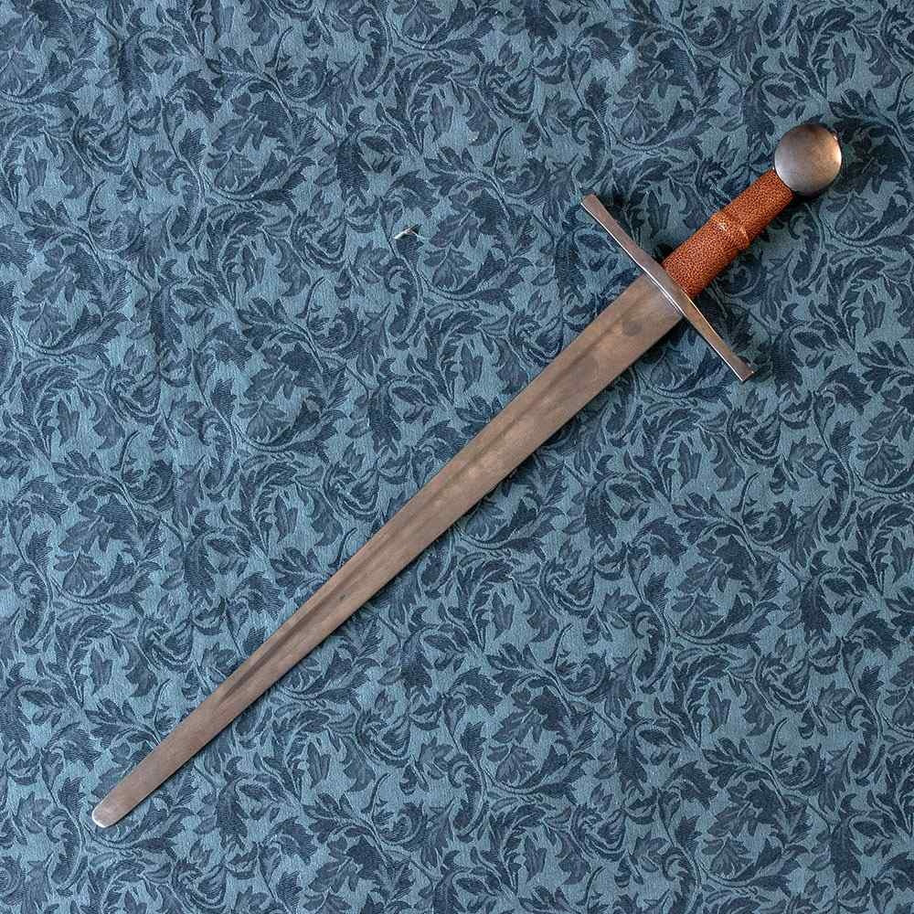 Reenactment archer's sword, blunt (battle-ready)