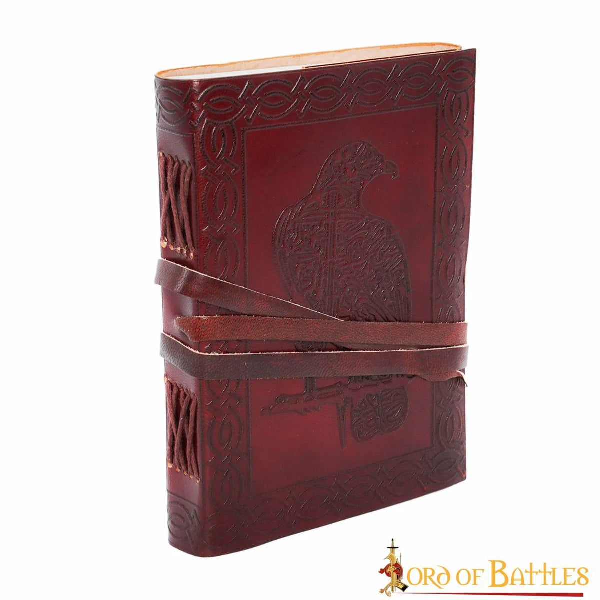 Leather journal eagle