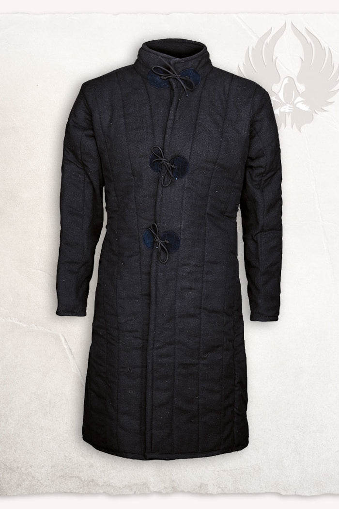 Medieval gambeson Shapur black