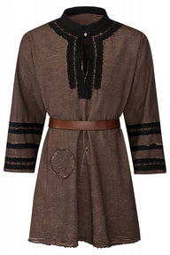Medieval tunic Halfdan, medieval, brown