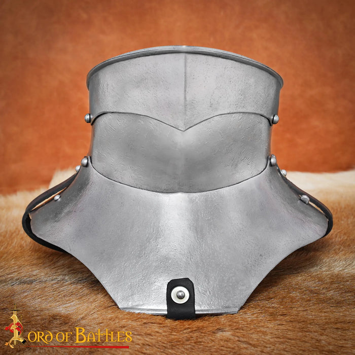 15th century bevor, unpolished, 1.2 mm