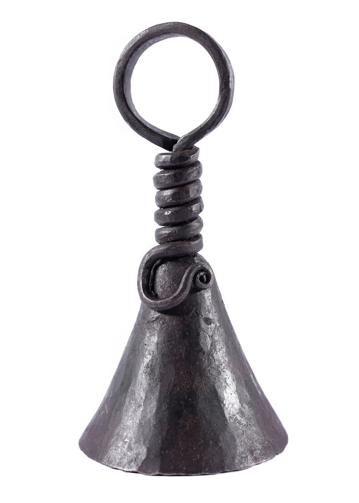 Hand-forged iron bell