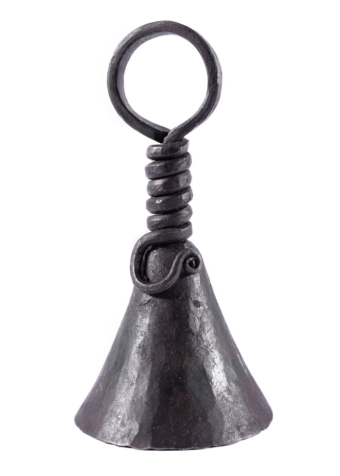 Hand-forged iron bell