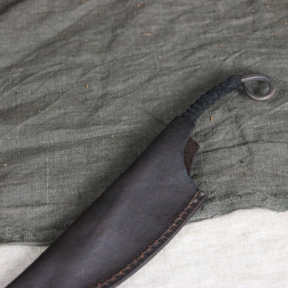 Celtic knife Glen, M, stainless steel, semi-sharp