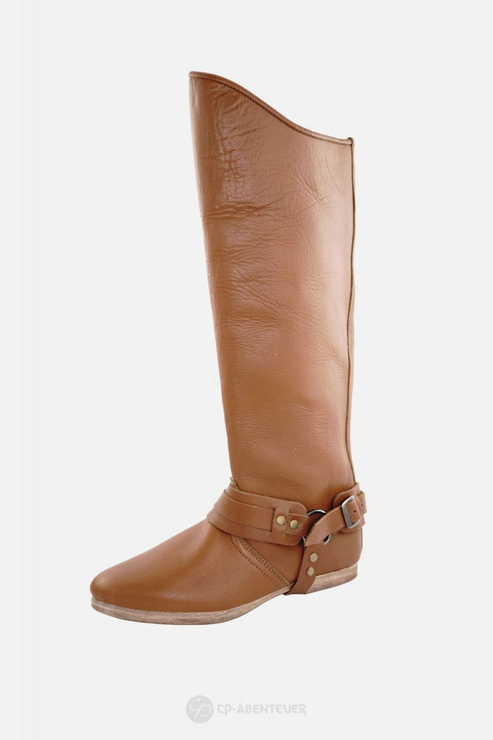 Musketeer boots Heroldus, medieval, brown