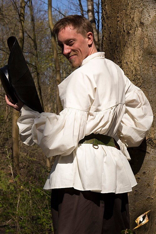 Pirate shirt Jack, natural