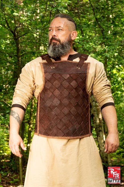 RFB Leather Viking Armour, Brown
