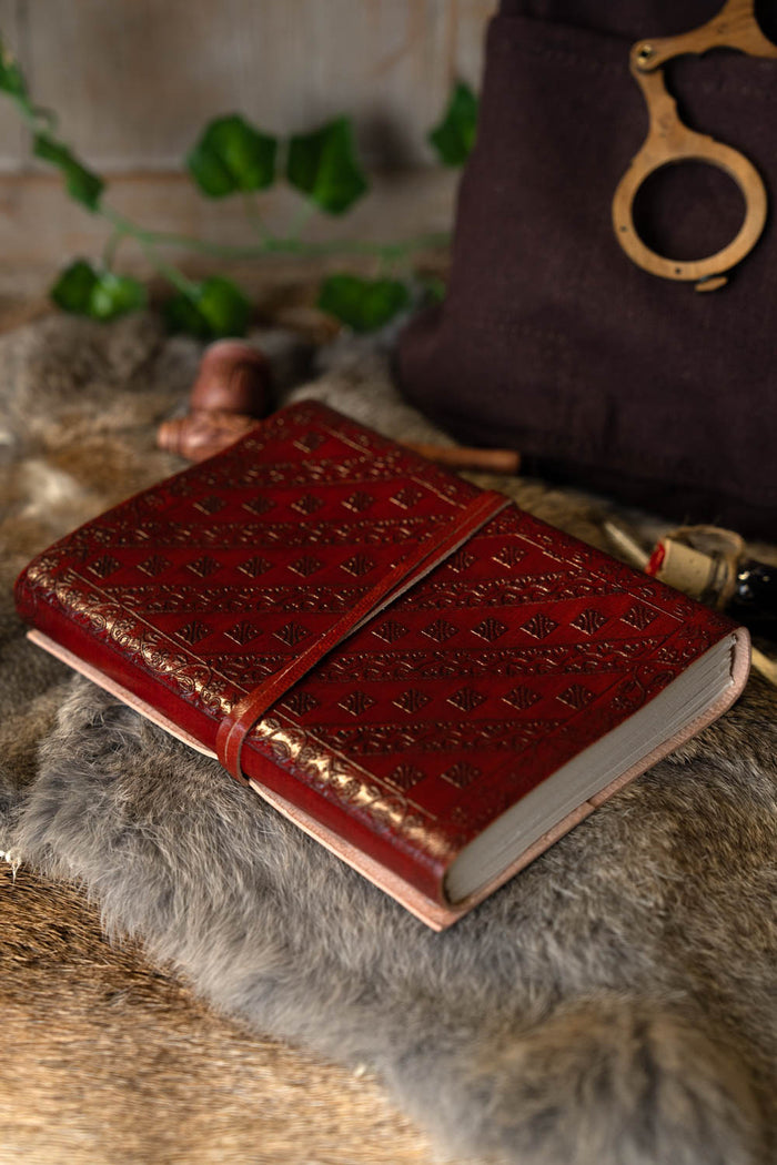 Leather journal Yggdrasil