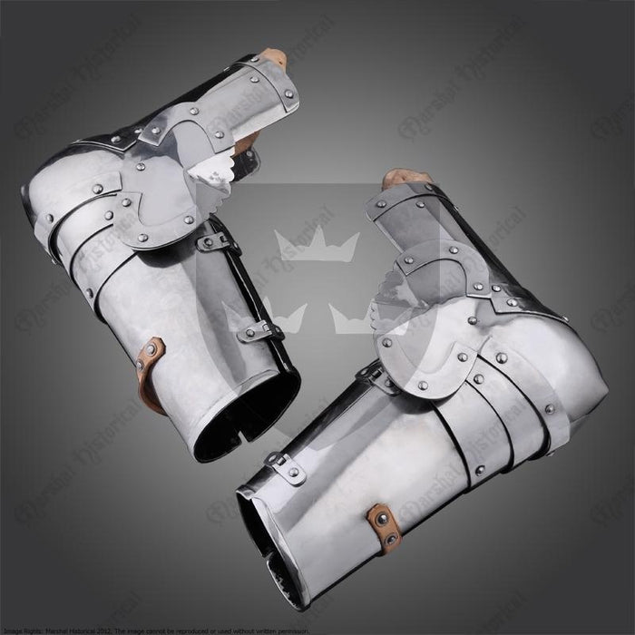 Churburg vambraces, forearm armour, 1.6 mm