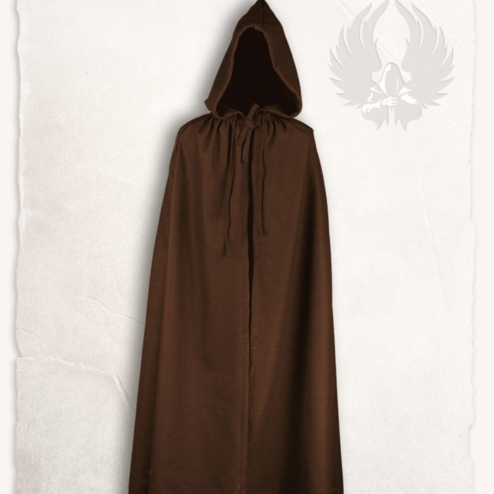 Cloak Aaron, wool blend, brown