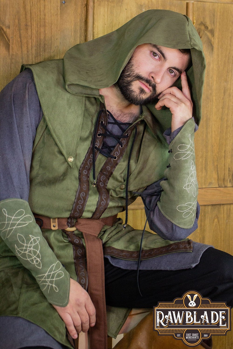 Túnica Karanthir de ante – verde