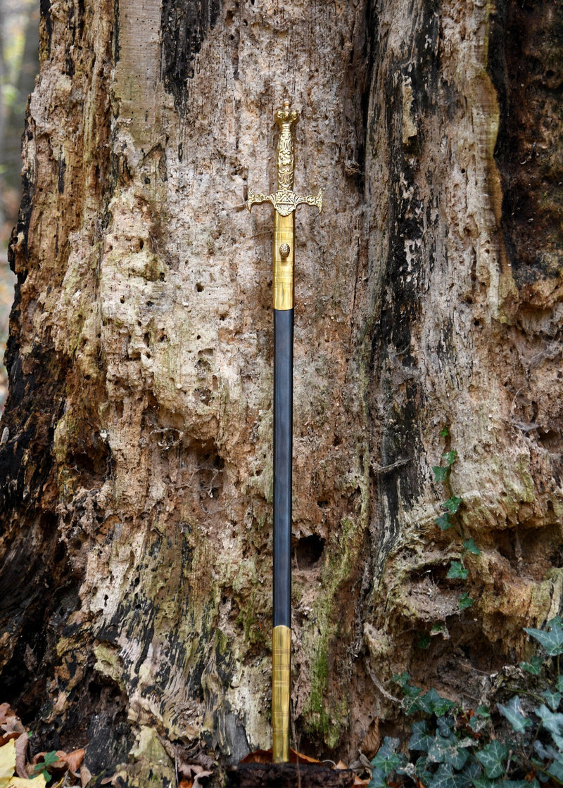 Épée de cérémonie, or, semi-tranchante