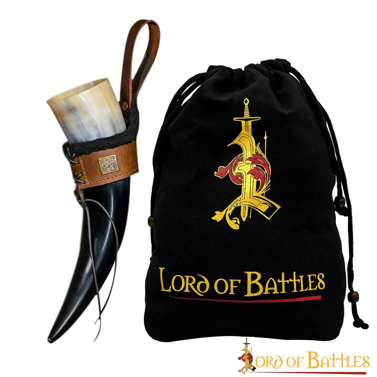 Viking drinking horn Hjalmar, 300-500 ml