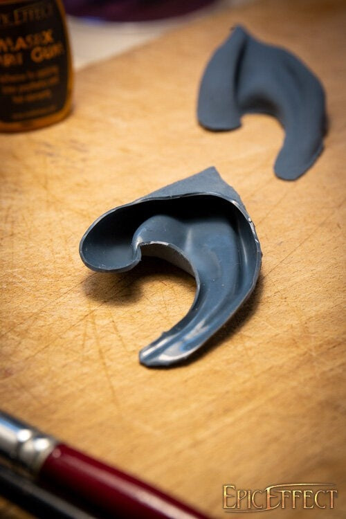 Drow elven ears, grey