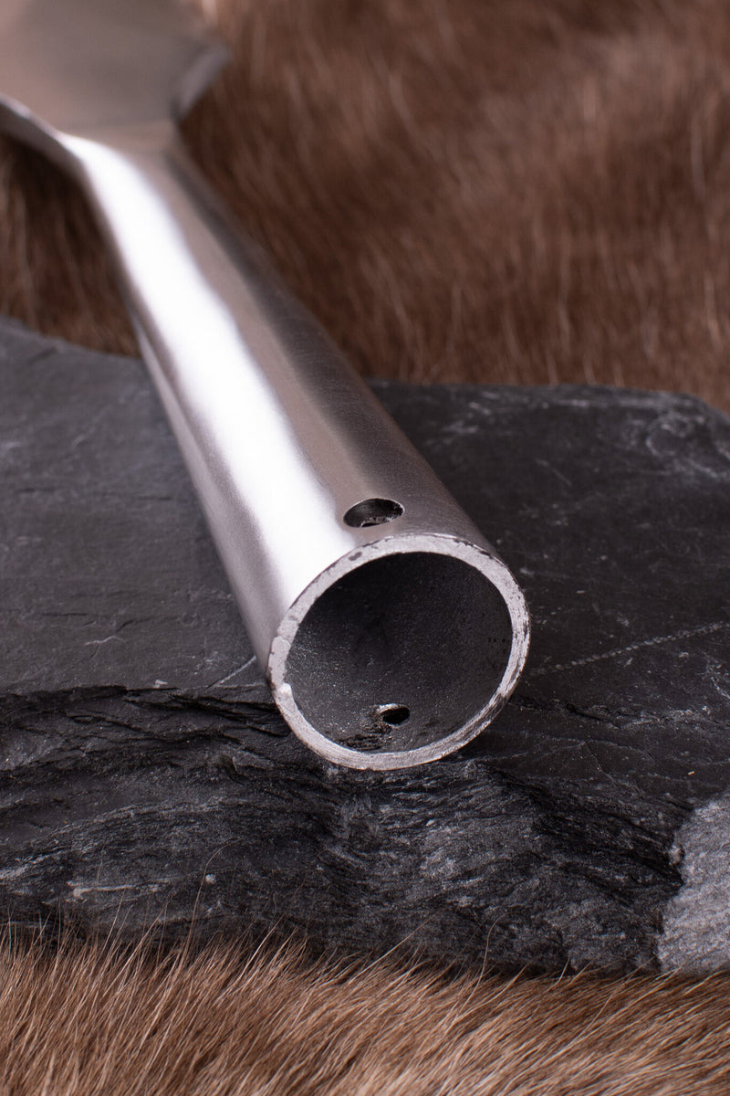 Punta de lanza medieval, aprox. 45,5 cm, semi-afilada