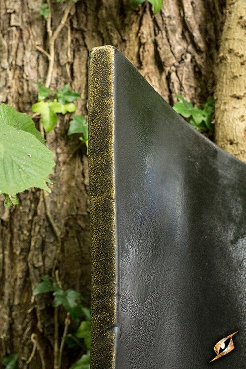 LARP red-white elven shield, 120 x 55 cm
