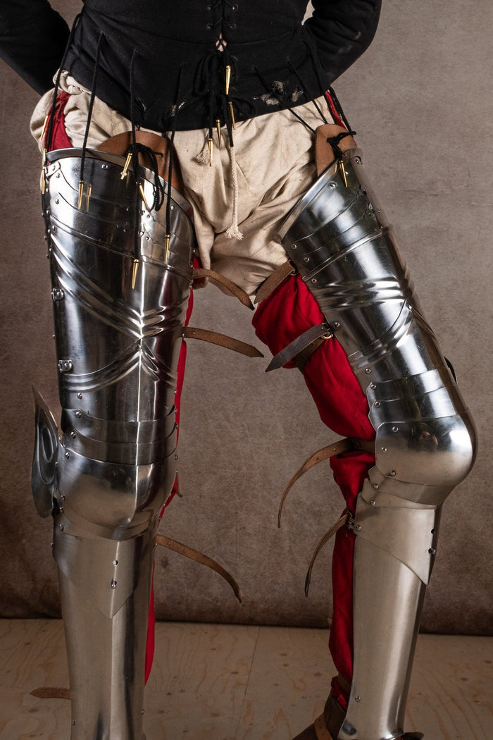 Gothic leg armour (1460–1500), 1.6 mm