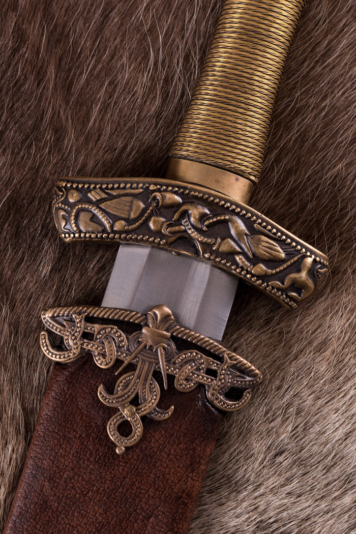 Viking sword Dybek, semi-sharp