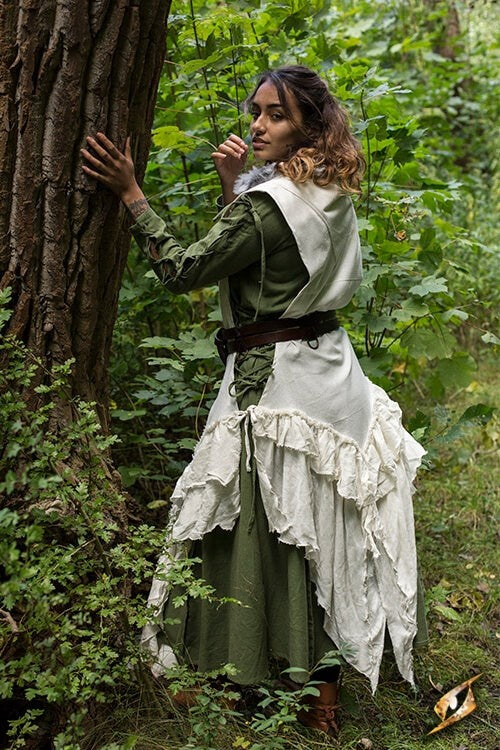 Dress Raven, white