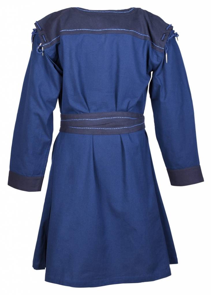 Medieval tunic Skjoldehamm, blue